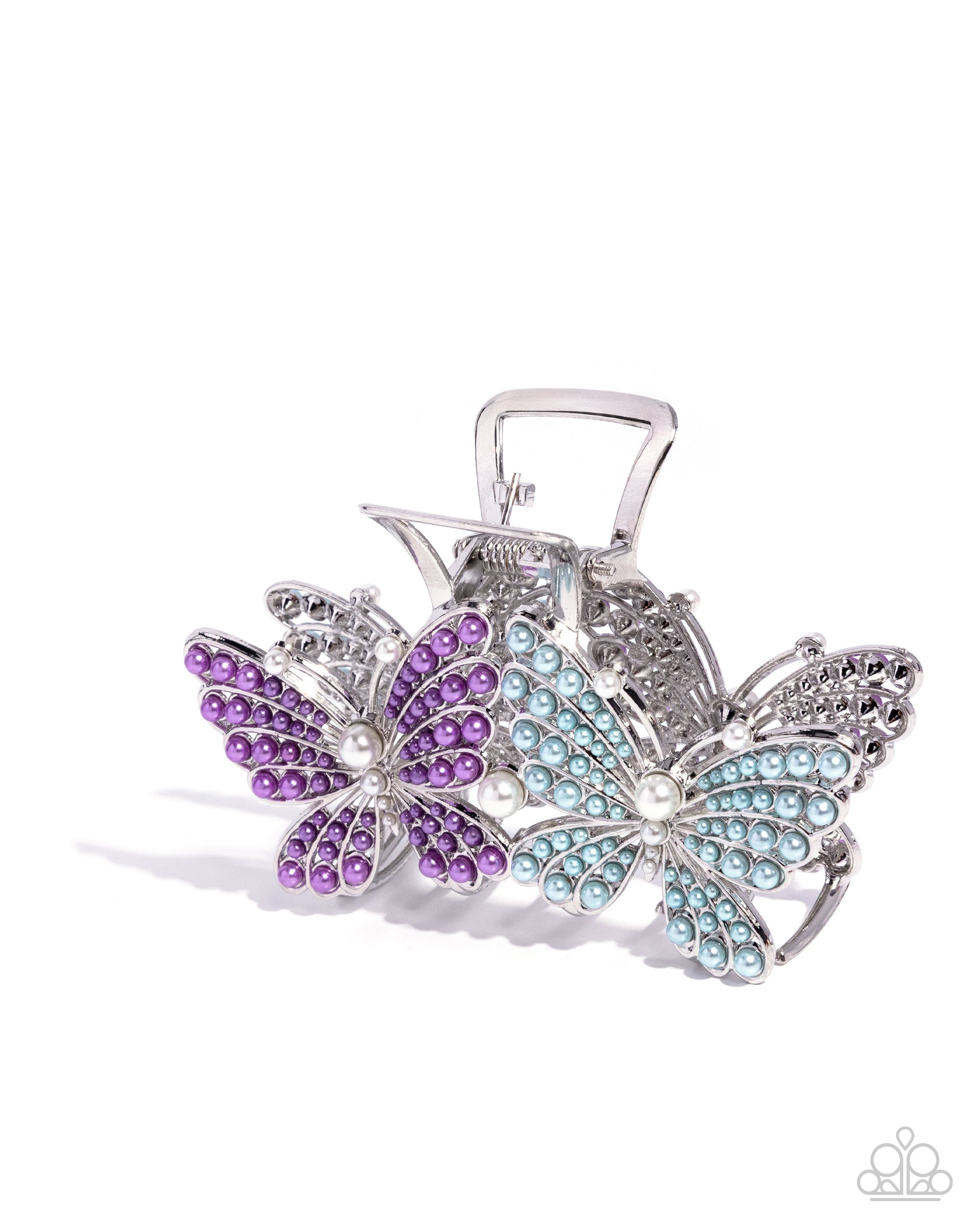 Perfect Pairing - multi (purple) - Paparazzi hair clip