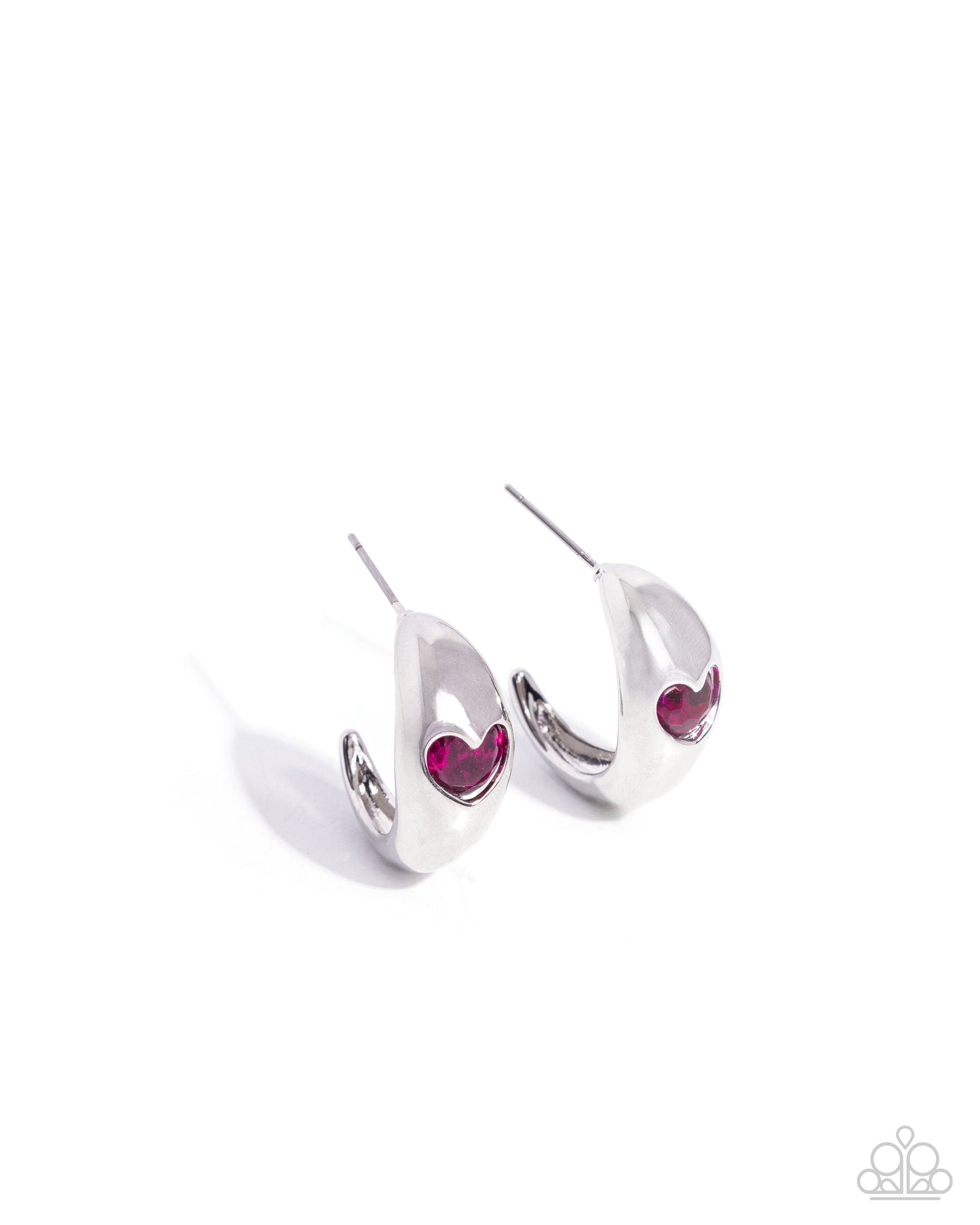 Perfect Point - pink - Paparazzi earrings