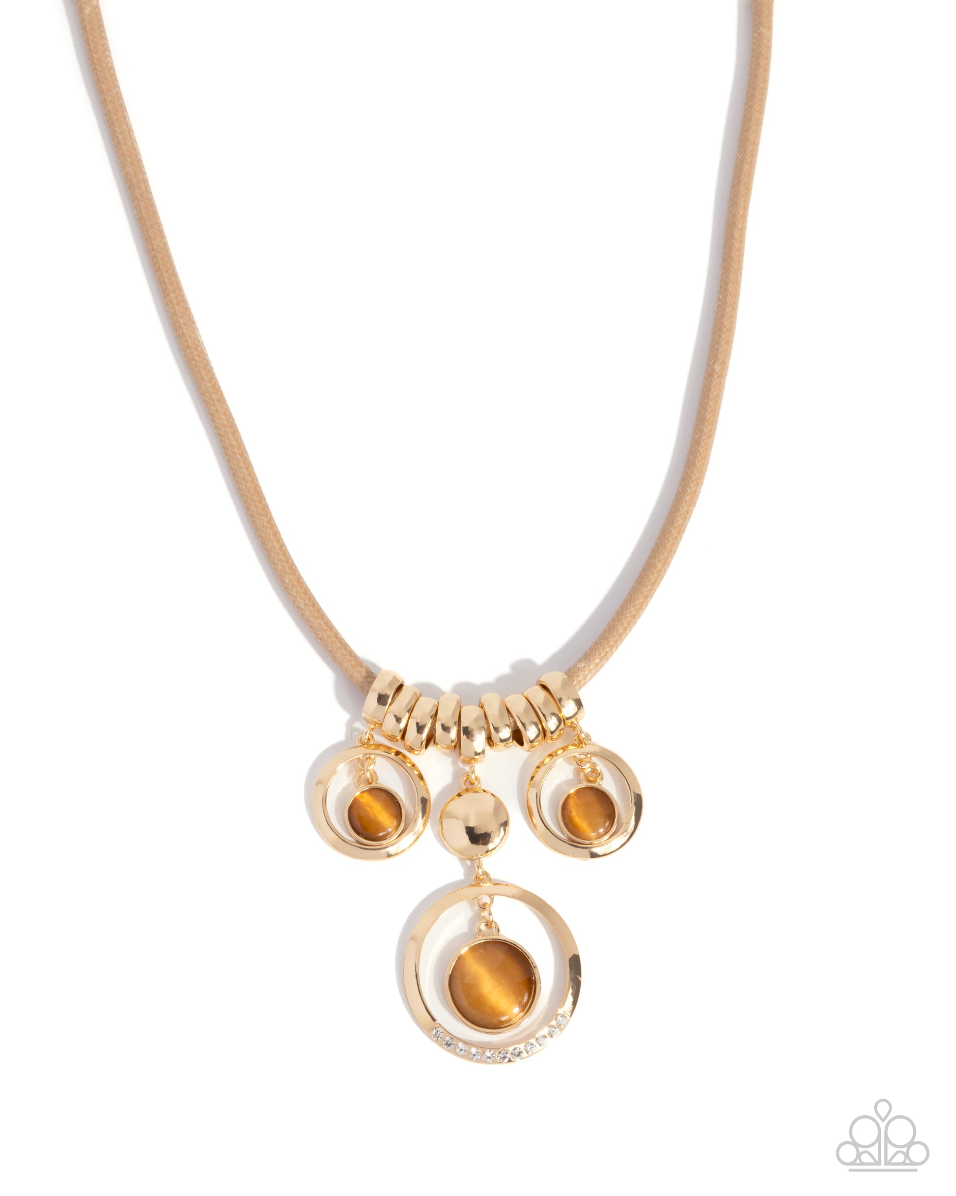 Perfect Polish - brown - Paparazzi necklace
