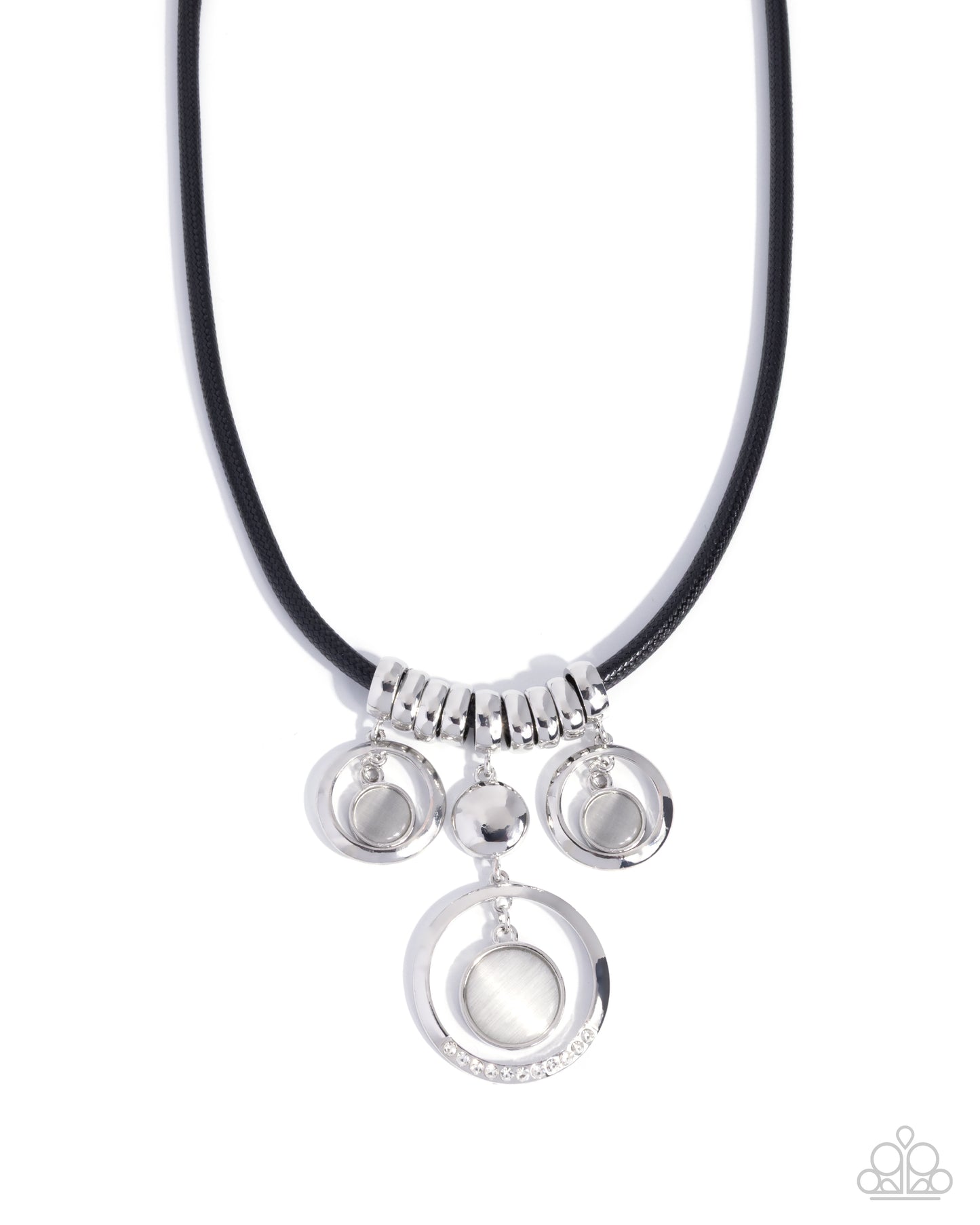 Perfect Polish - white - Paparazzi necklace