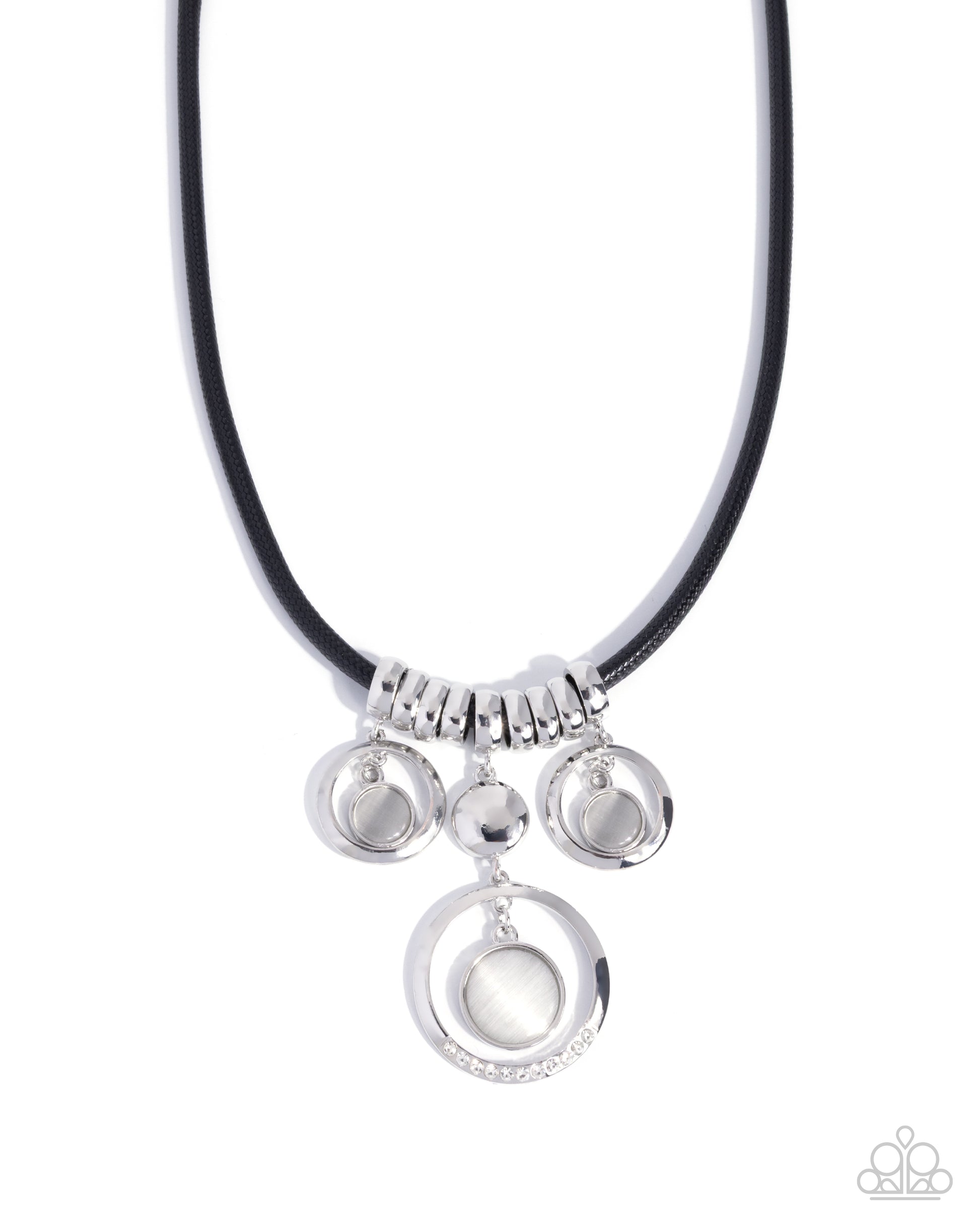 Perfect Polish - white - Paparazzi necklace