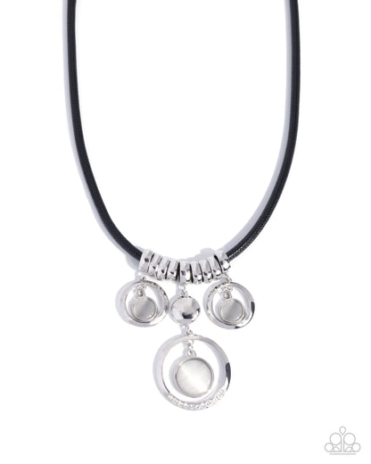 Perfect Polish - white - Paparazzi necklace