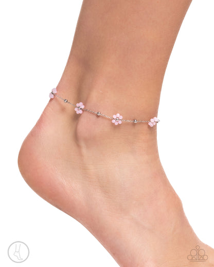 Perfect Promise - pink - Paparazzi anklet