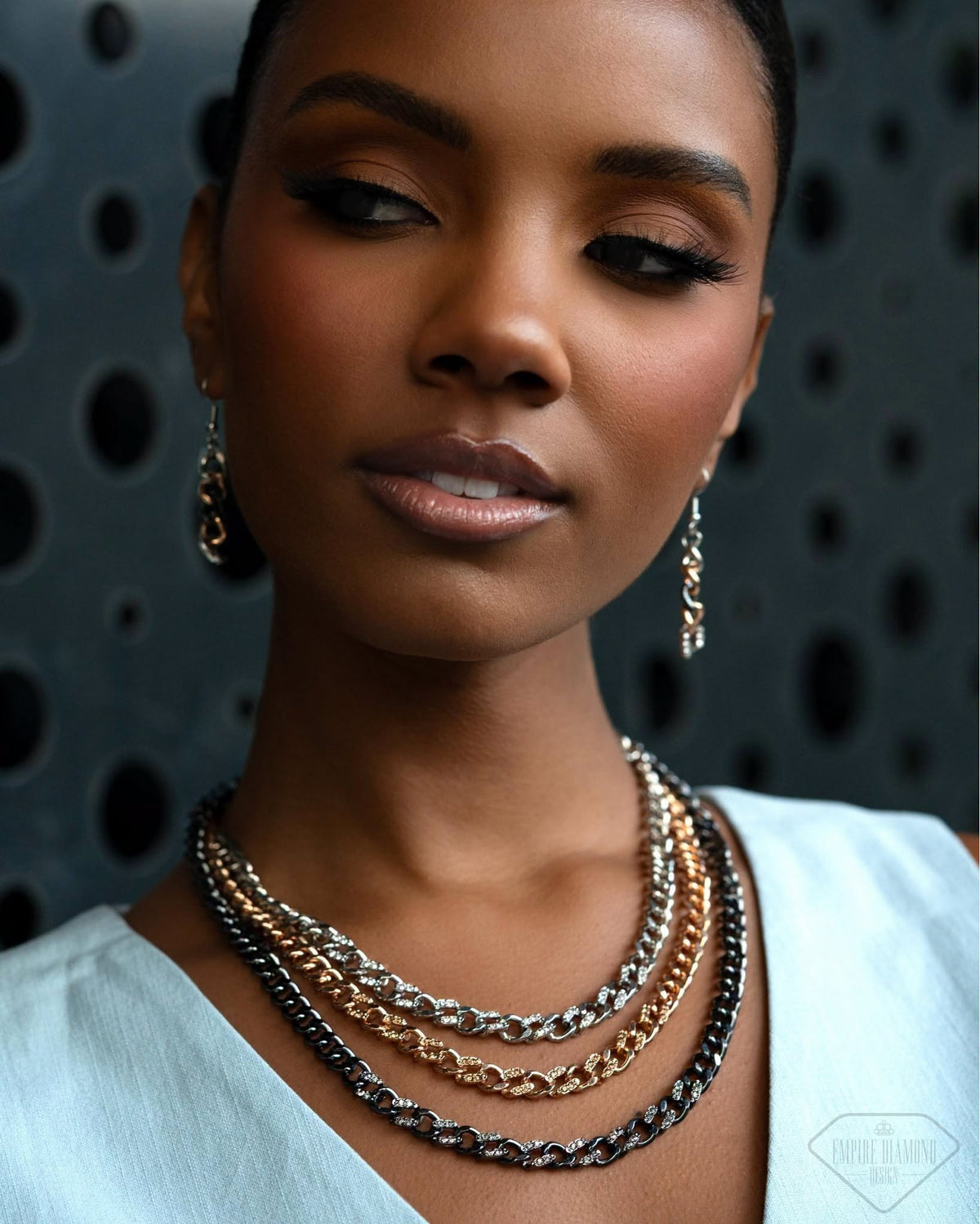 Persistent Poise - multi - Paparazzi necklace