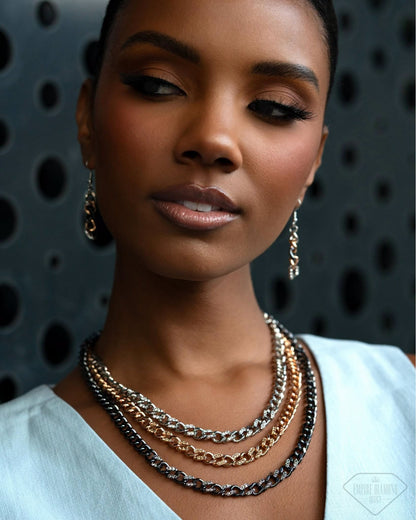 Persistent Poise - multi - Paparazzi necklace