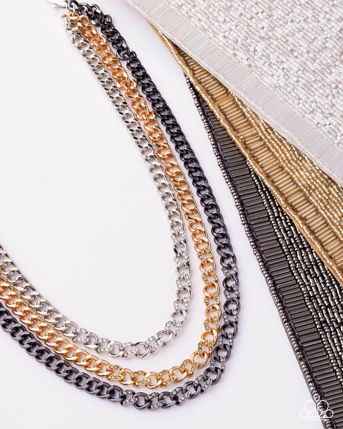 Persistent Poise - multi - Paparazzi necklace