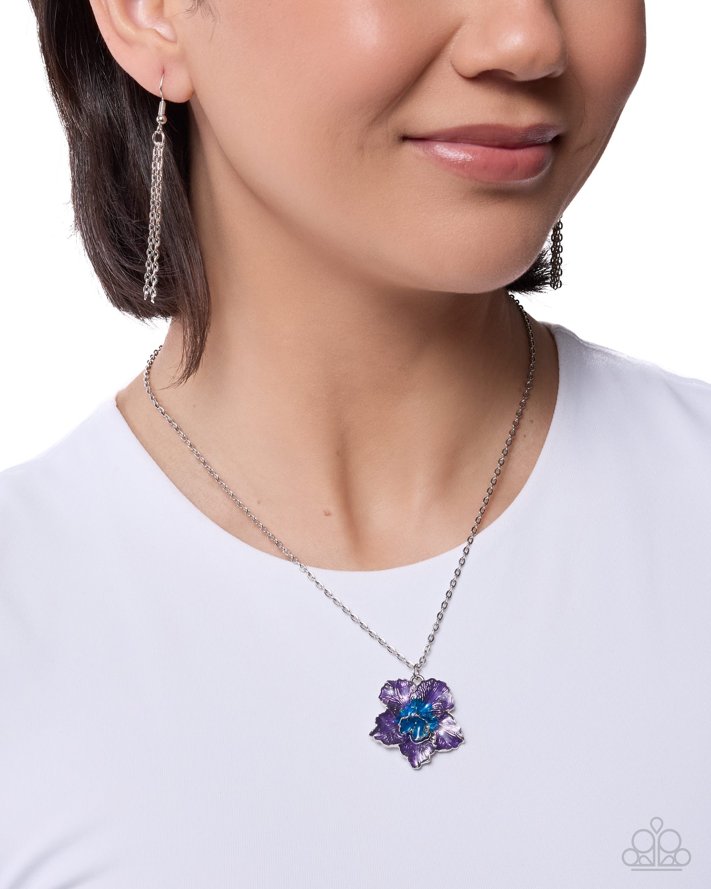 Petaled Pact - purple - Paparazzi necklace