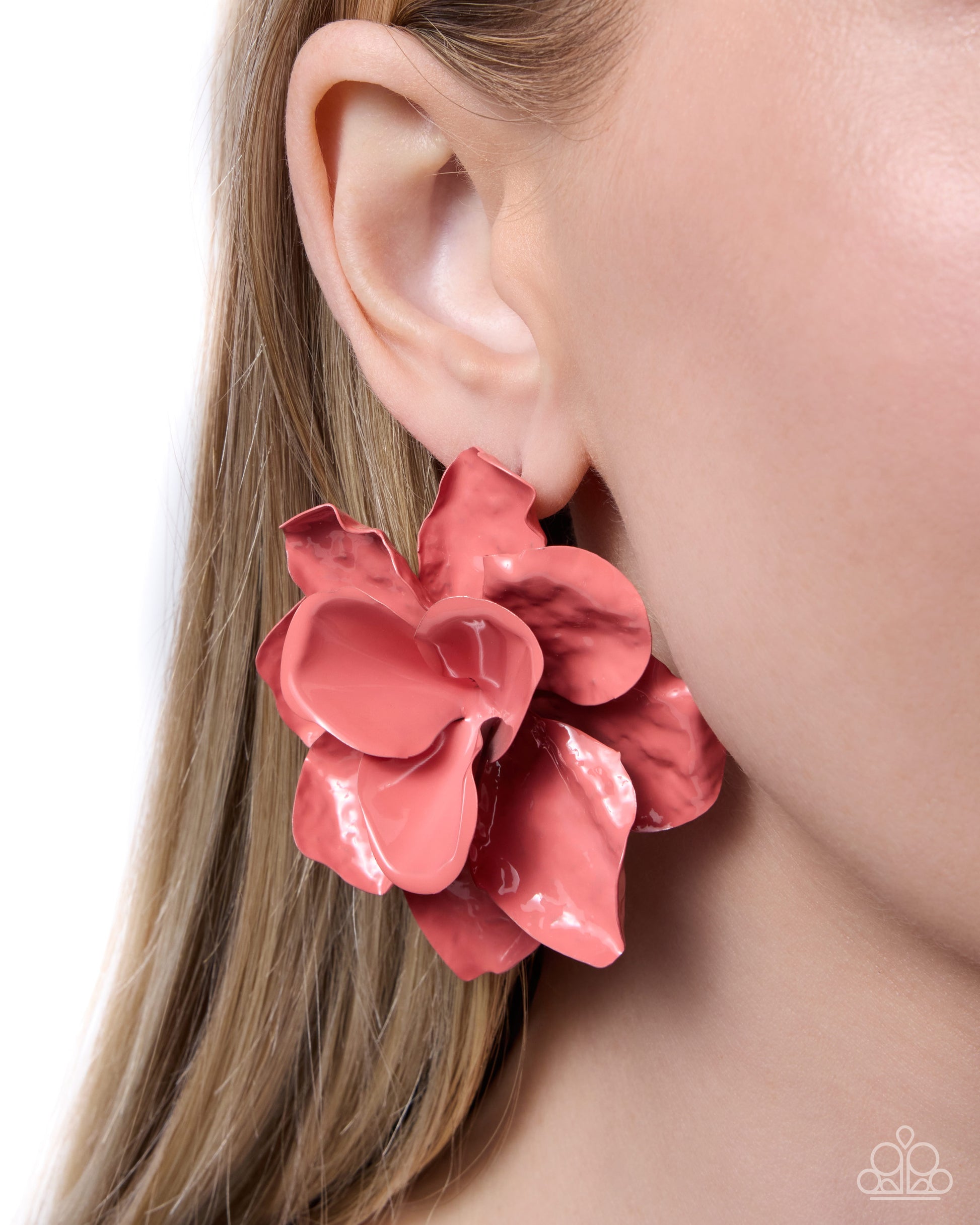Petaled Pitch - pink - Paparazzi earrings