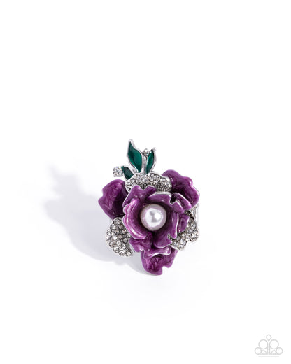 Petaled Wonder - purple - Paparazzi ring