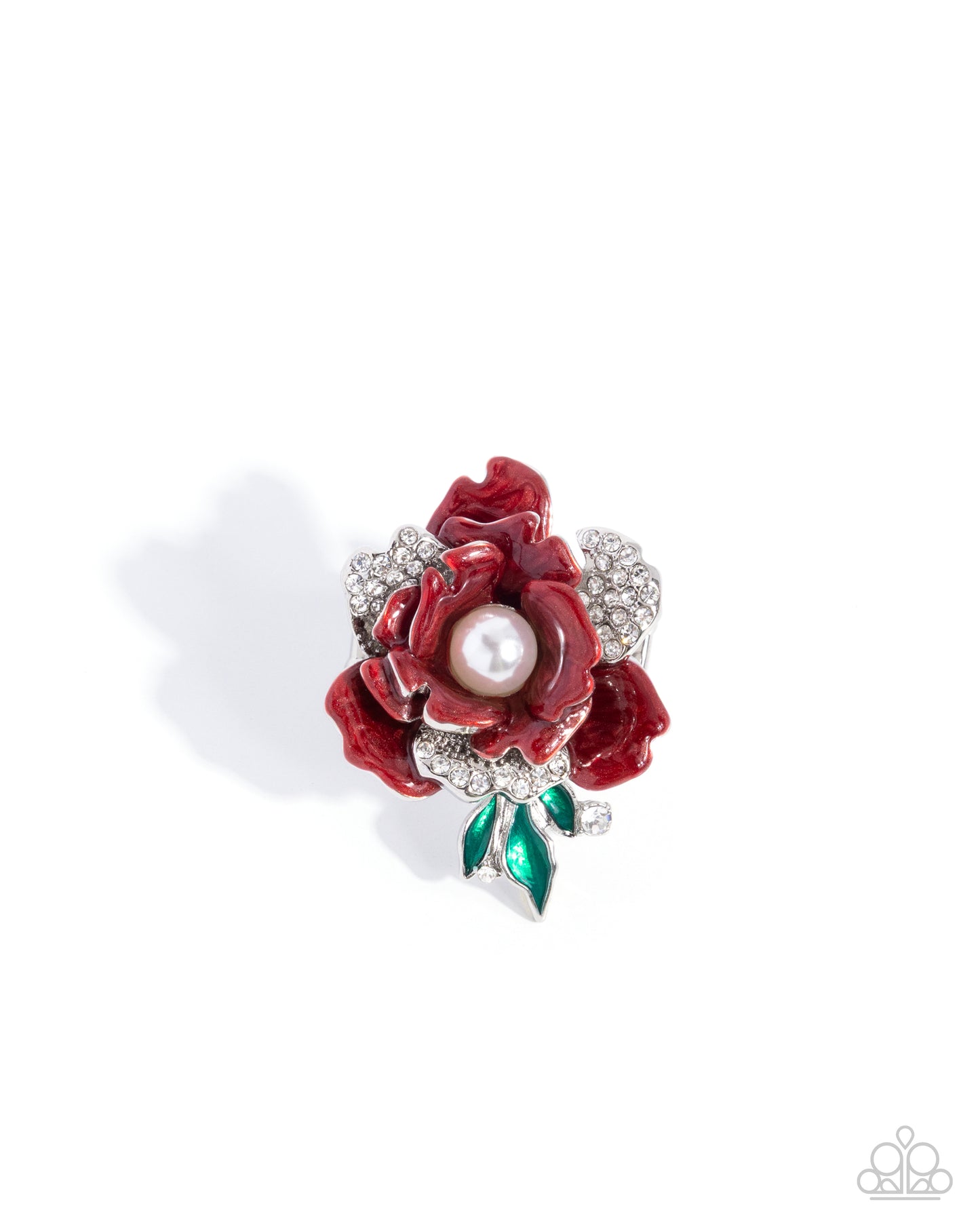 Petaled Wonder - red - Paparazzi ring