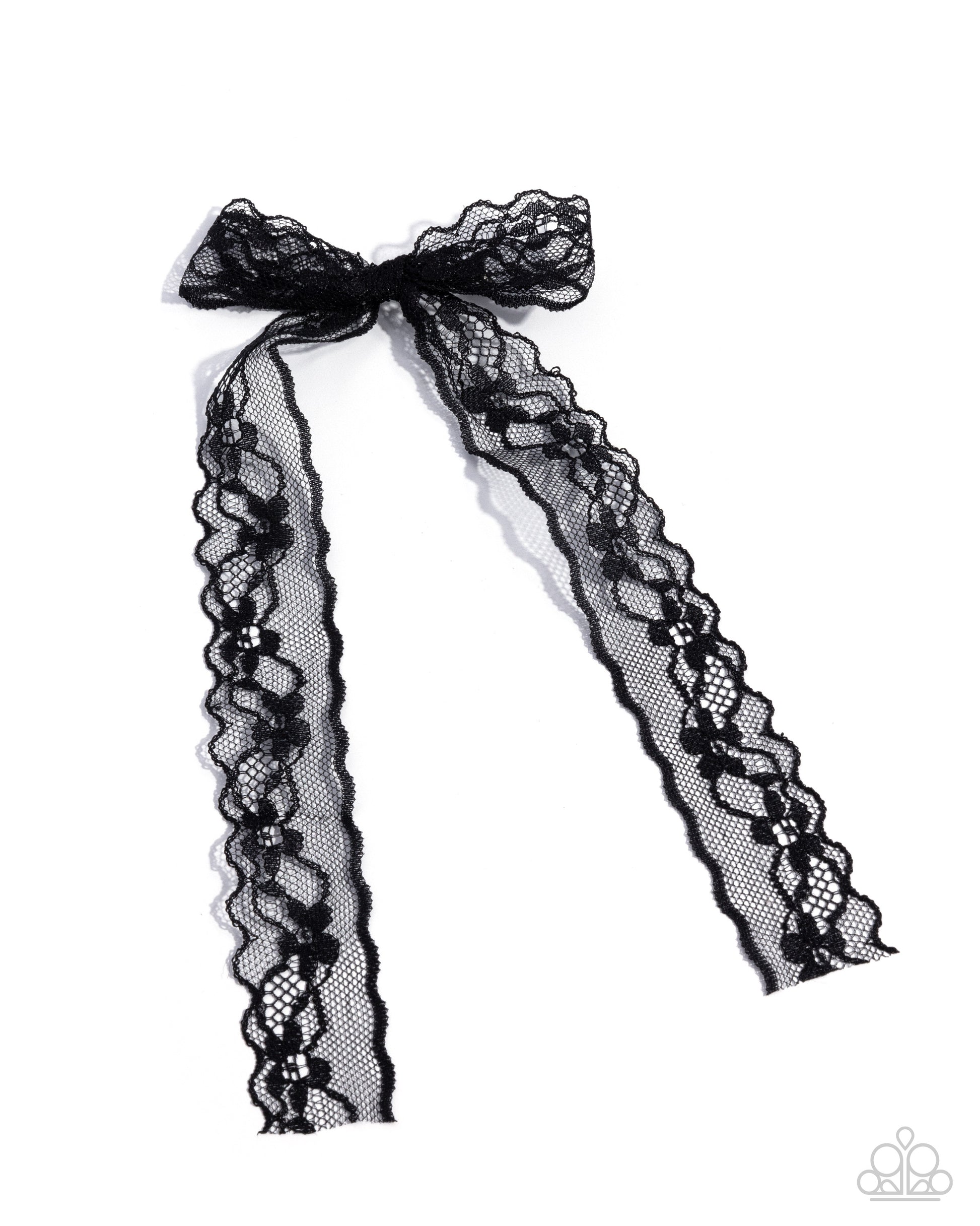 Petite Princess - black - Paparazzi hair clip