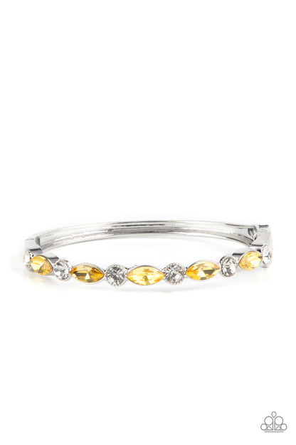 Petitely Powerhouse - yellow - Paparazzi bracelet