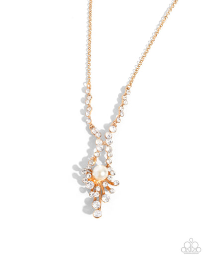 Phenomenal Pizzazz - gold - Paparazzi necklace