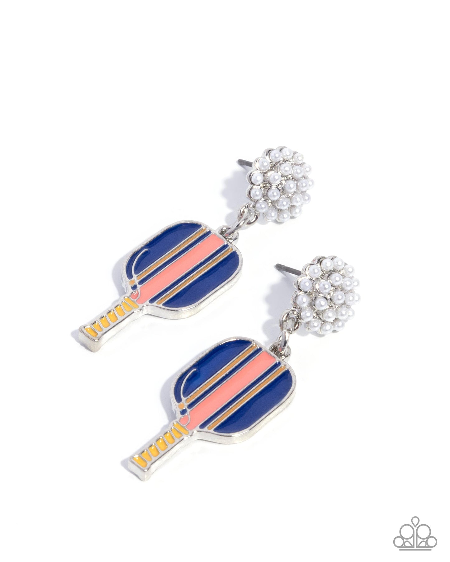 Pickleball Game - multi - Paparazzi earrings