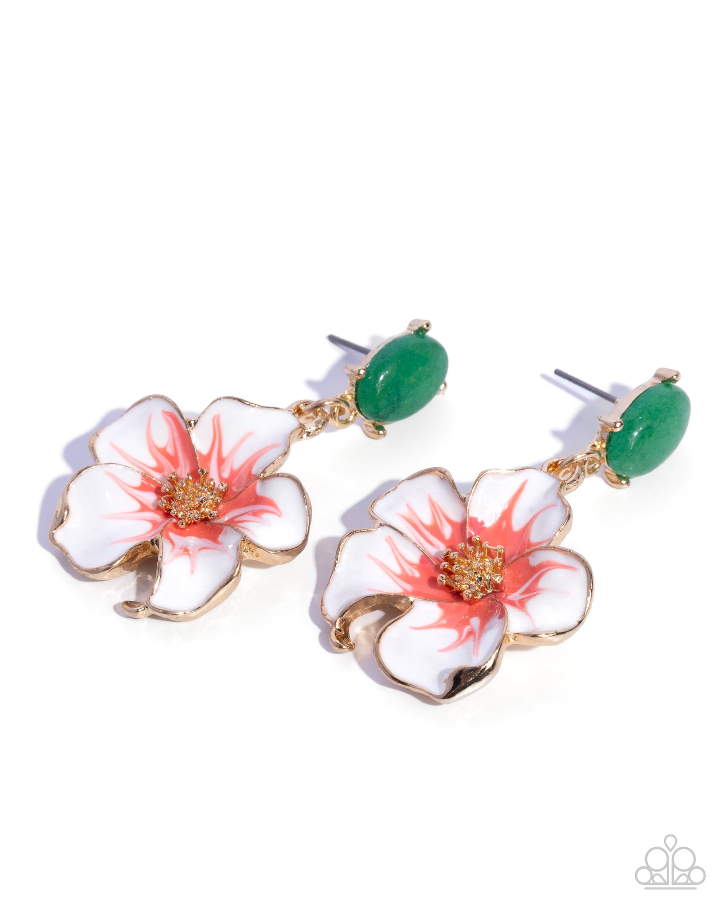 Picturesque Painting - green - Paparazzi earrings