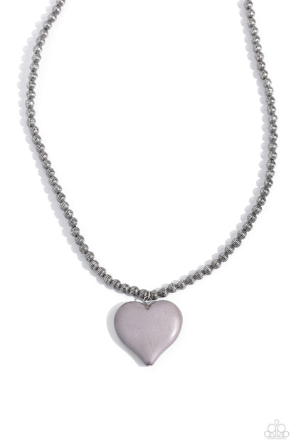 Picturesque Pairing - silver - Paparazzi necklace