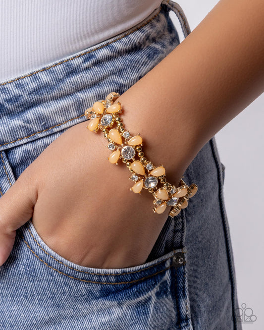 Picturesque Pattern - gold - Paparazzi bracelet