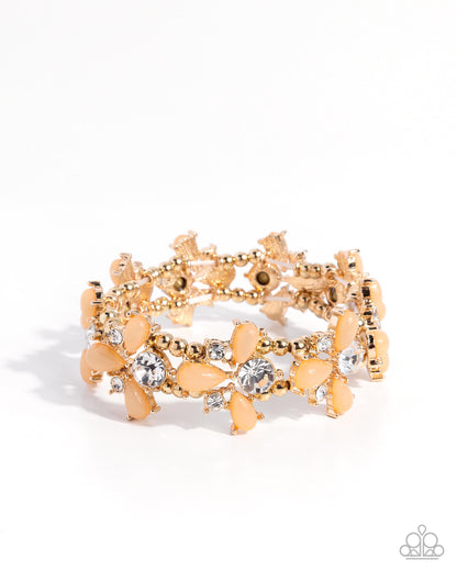 Picturesque Pattern - gold - Paparazzi bracelet