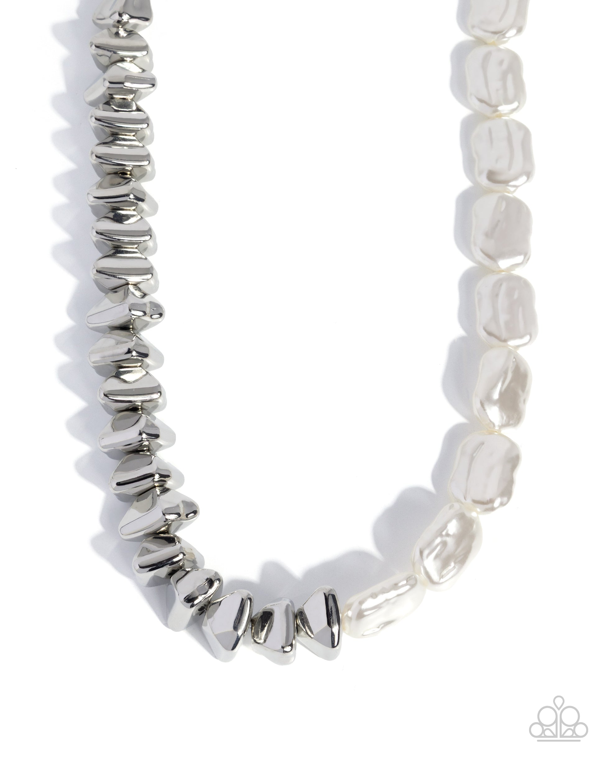 Picturesque Polish - white - Paparazzi necklace