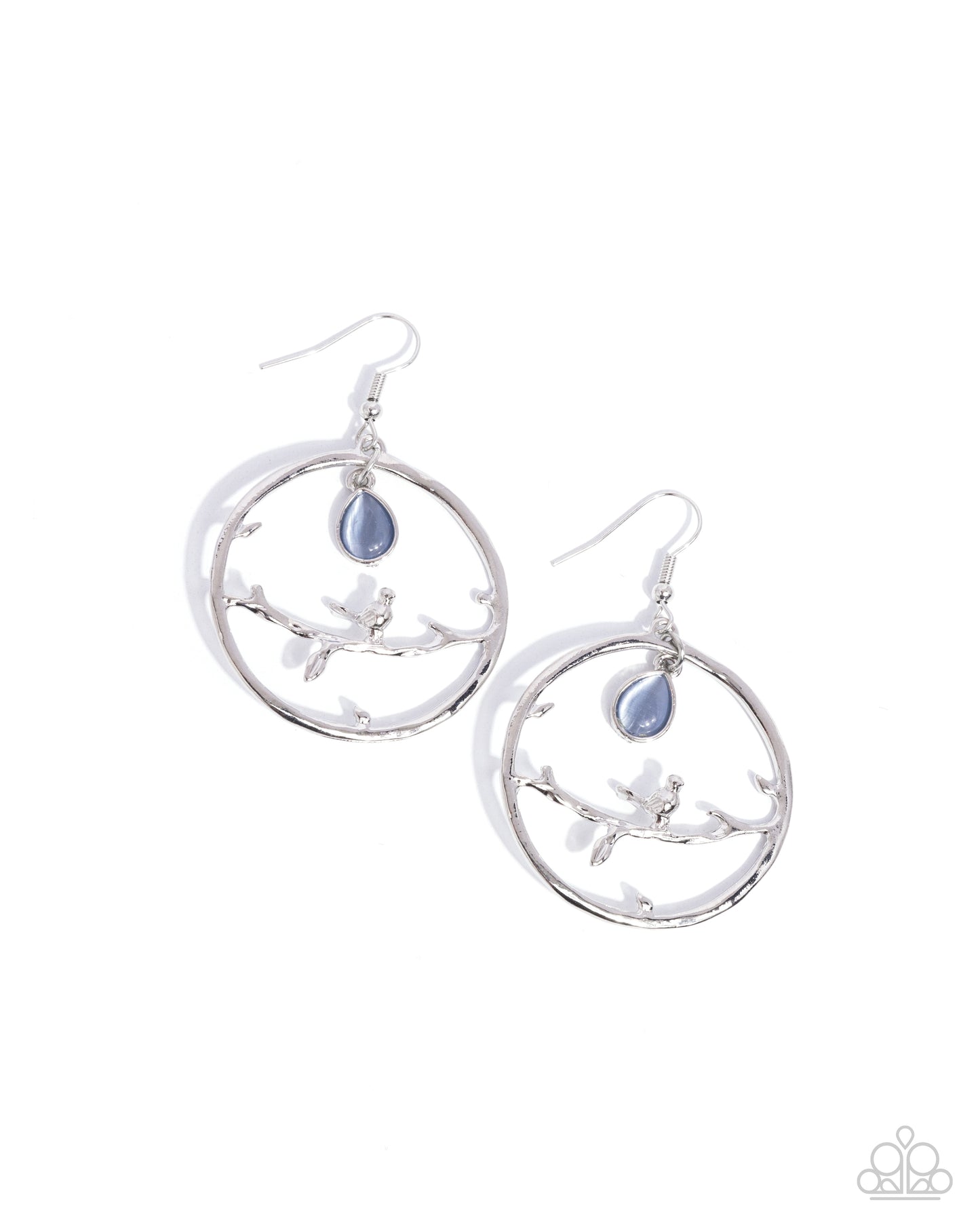 Picturesque Scene - blue - Paparazzi earrings