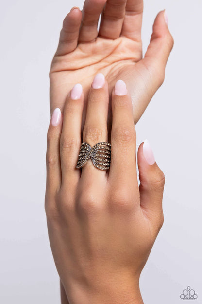 Pinched Promise - brown - Paparazzi ring