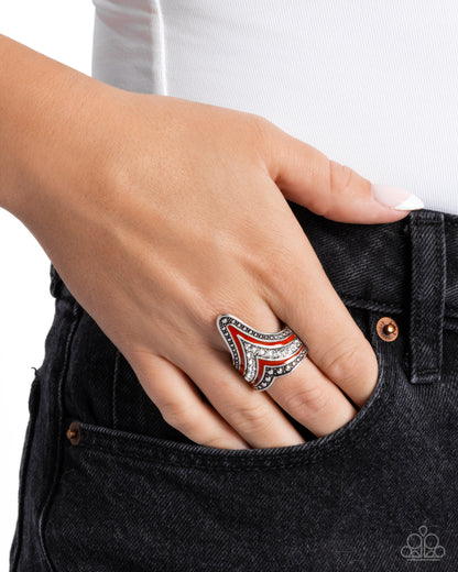 Piquant Promise - red - Paparazzi ring