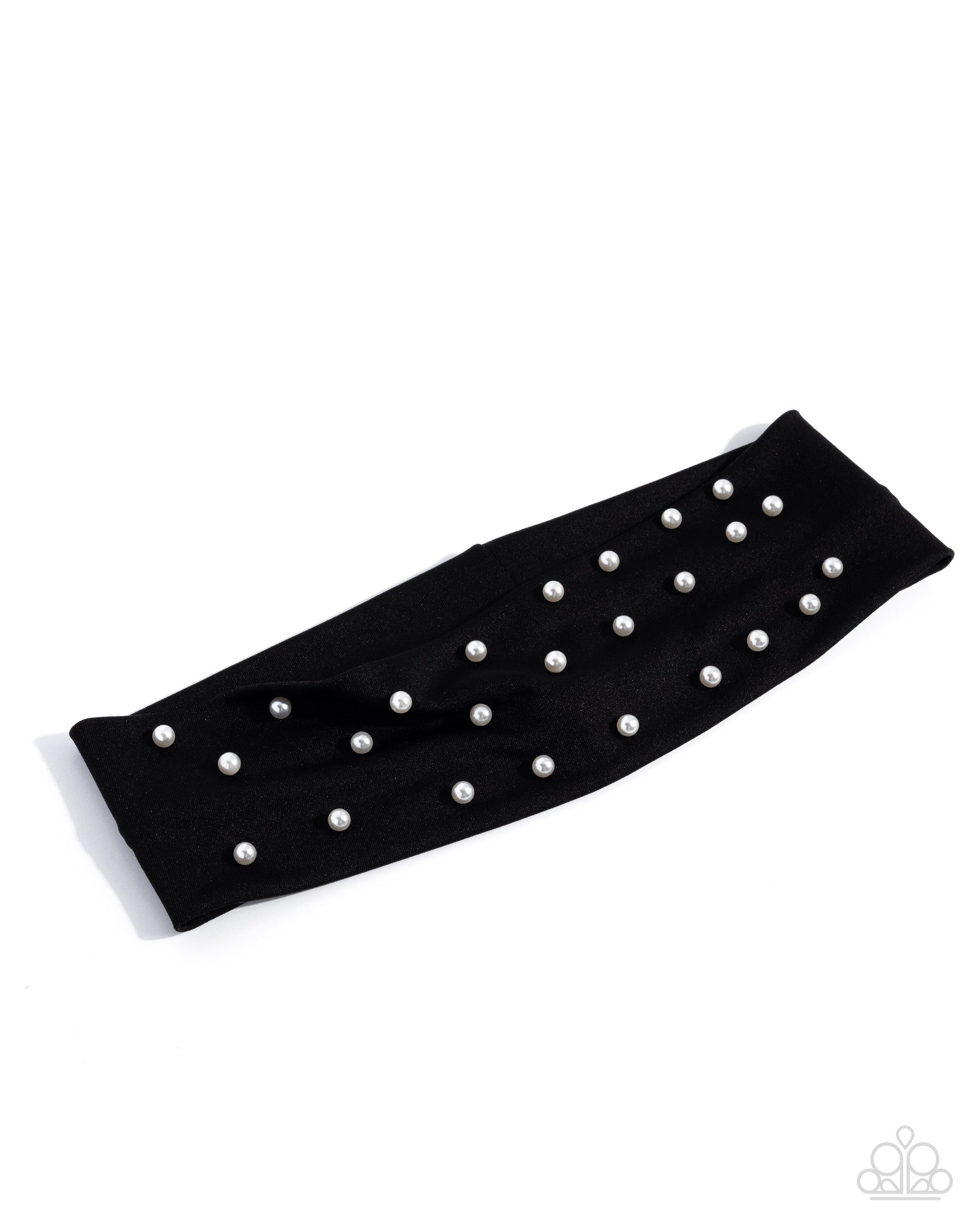 Placid Pearls - black - Paparazzi headband