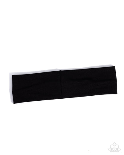 Placid Pearls - black - Paparazzi headband