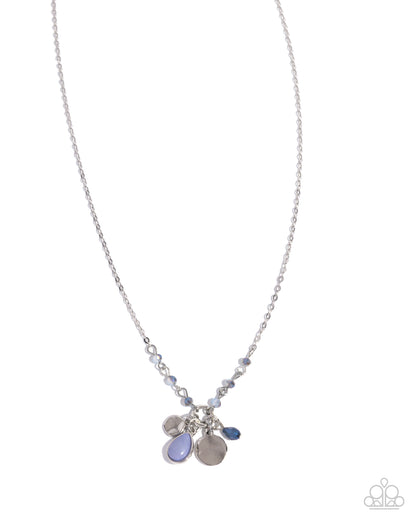 Playful Parade - blue - Paparazzi necklace