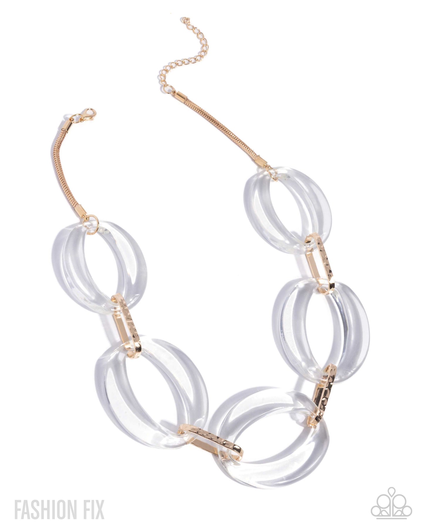 Playful Period - gold - Paparazzi necklace