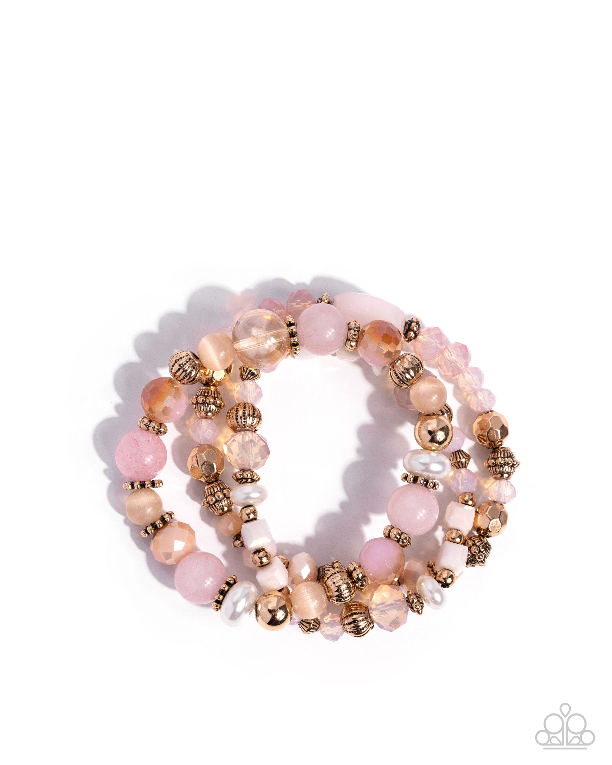 Pleasant Potential - pink - Paparazzi bracelet