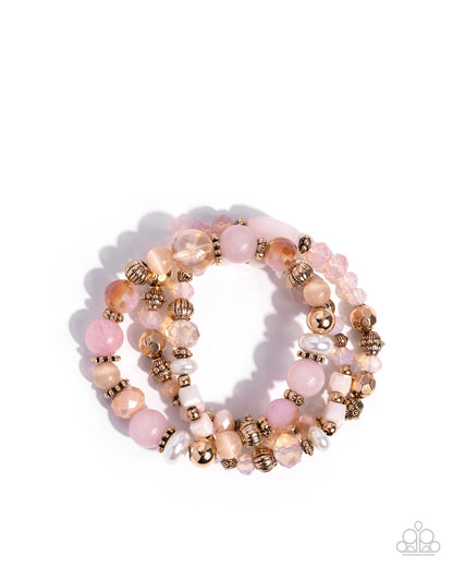 Pleasant Potential - pink - Paparazzi bracelet