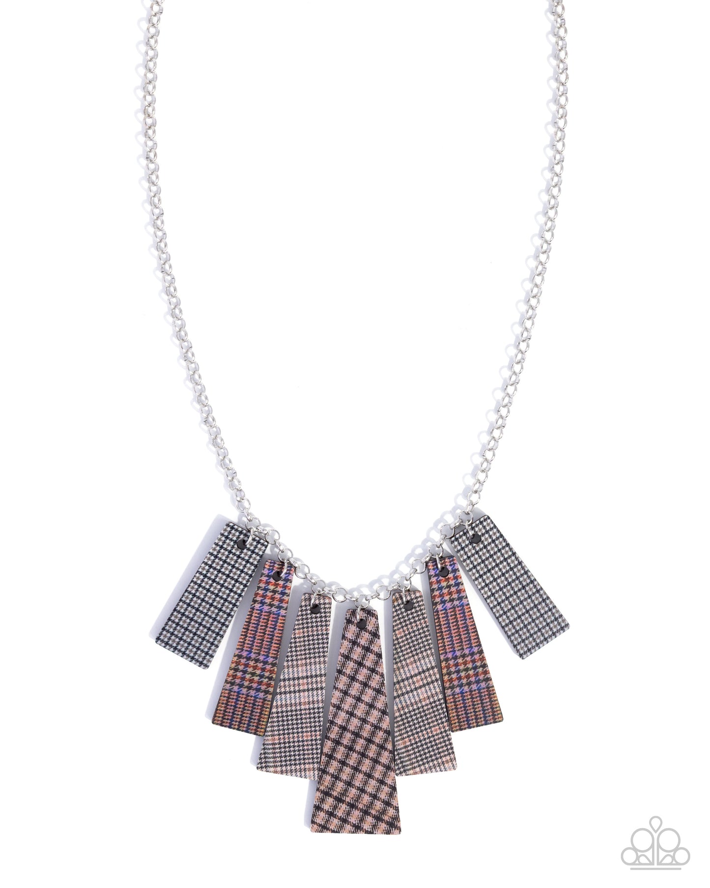 Pleasing Plaid - brown - Paparazzi necklace