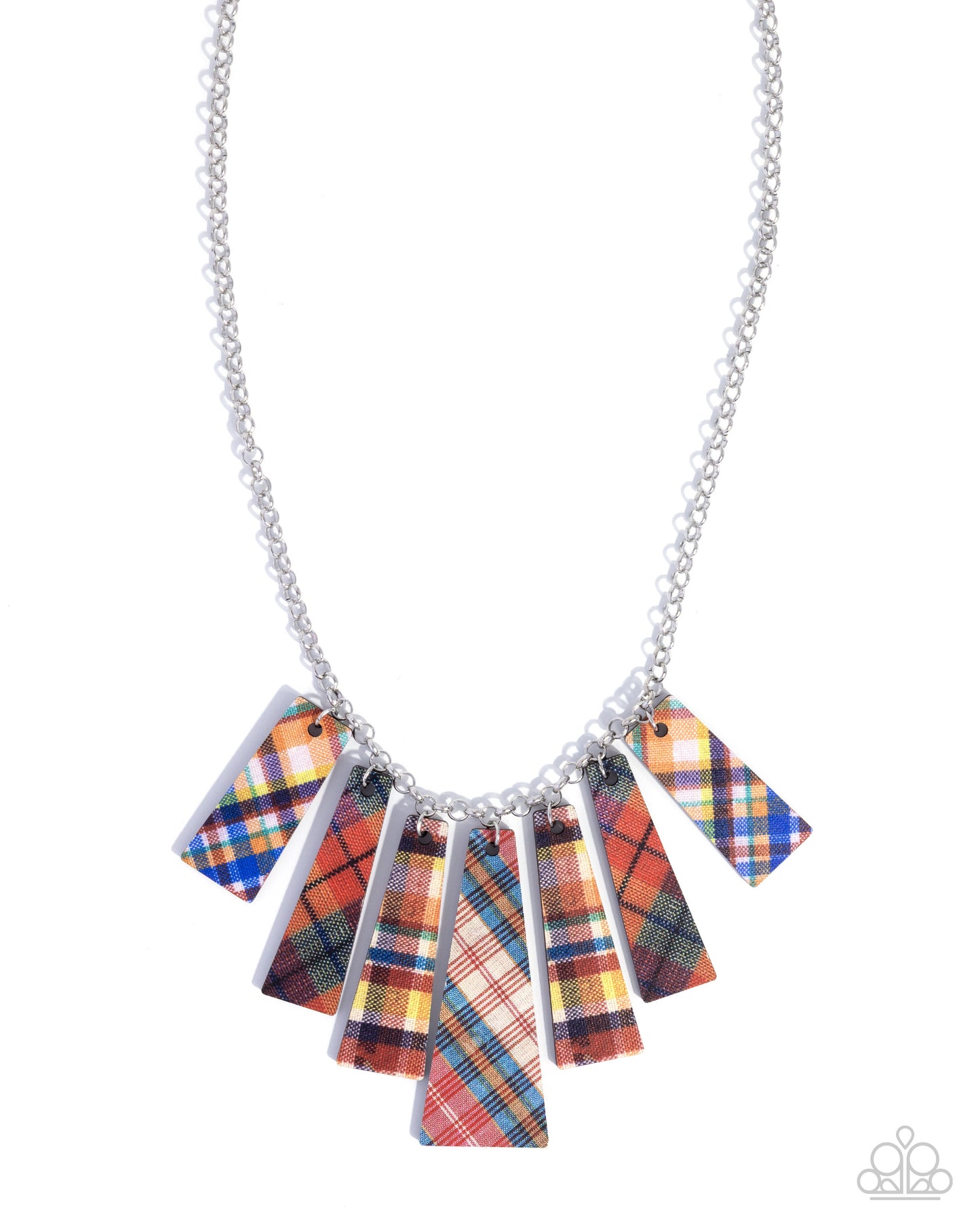 Pleasing Plaid - red - Paparazzi necklace