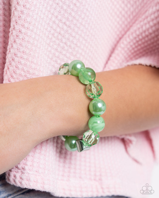 Plentiful Pigment - green - Paparazzi bracelet