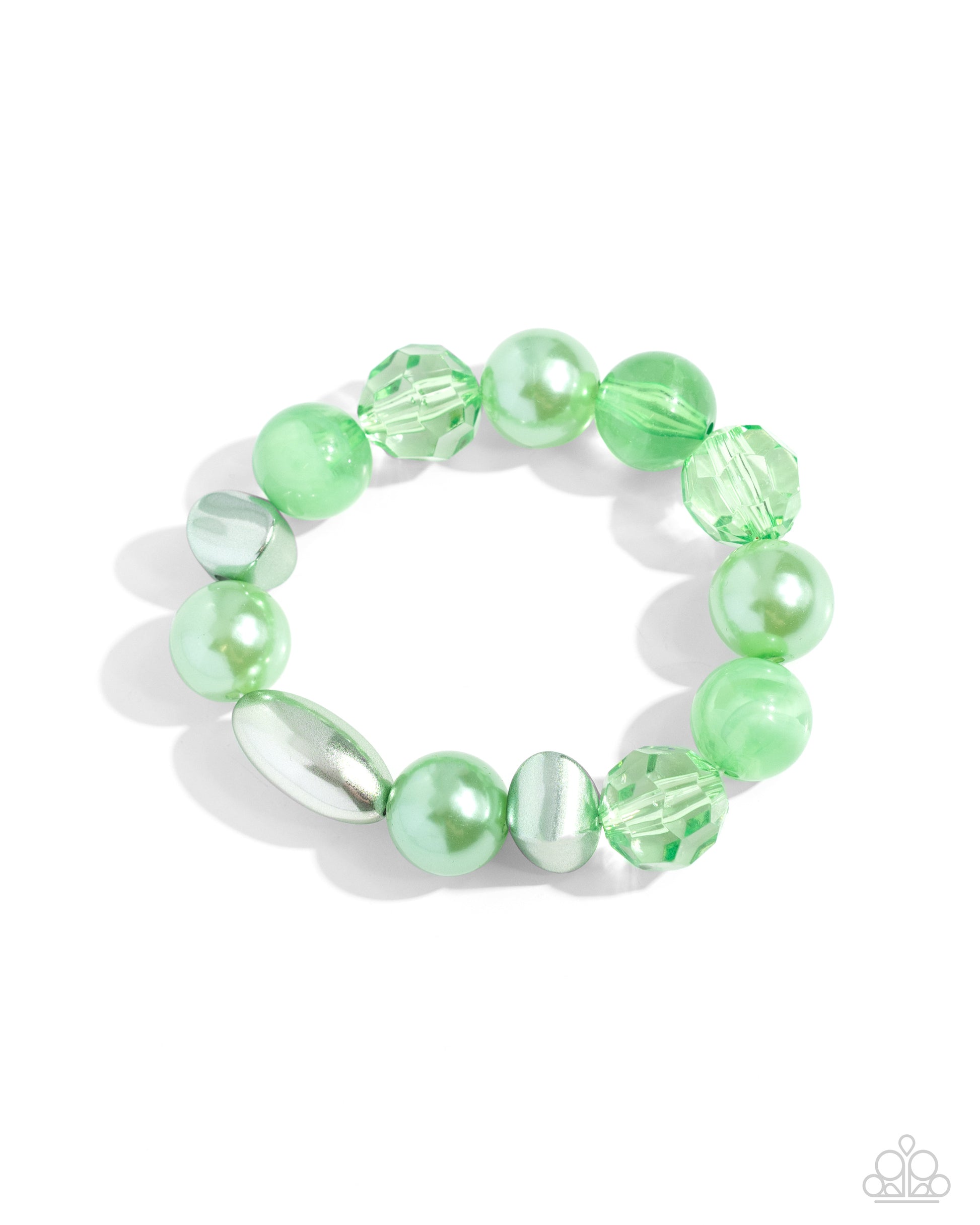 Plentiful Pigment - green - Paparazzi bracelet