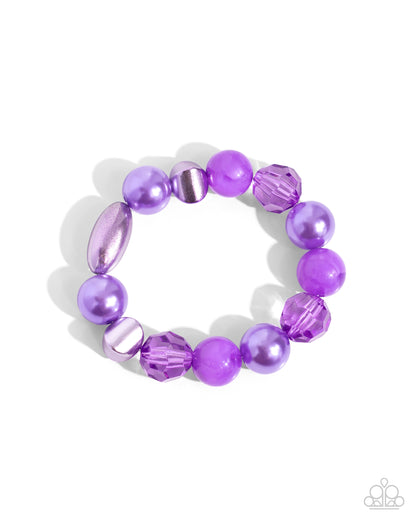 Plentiful Pigment - purple - Paparazzi bracelet