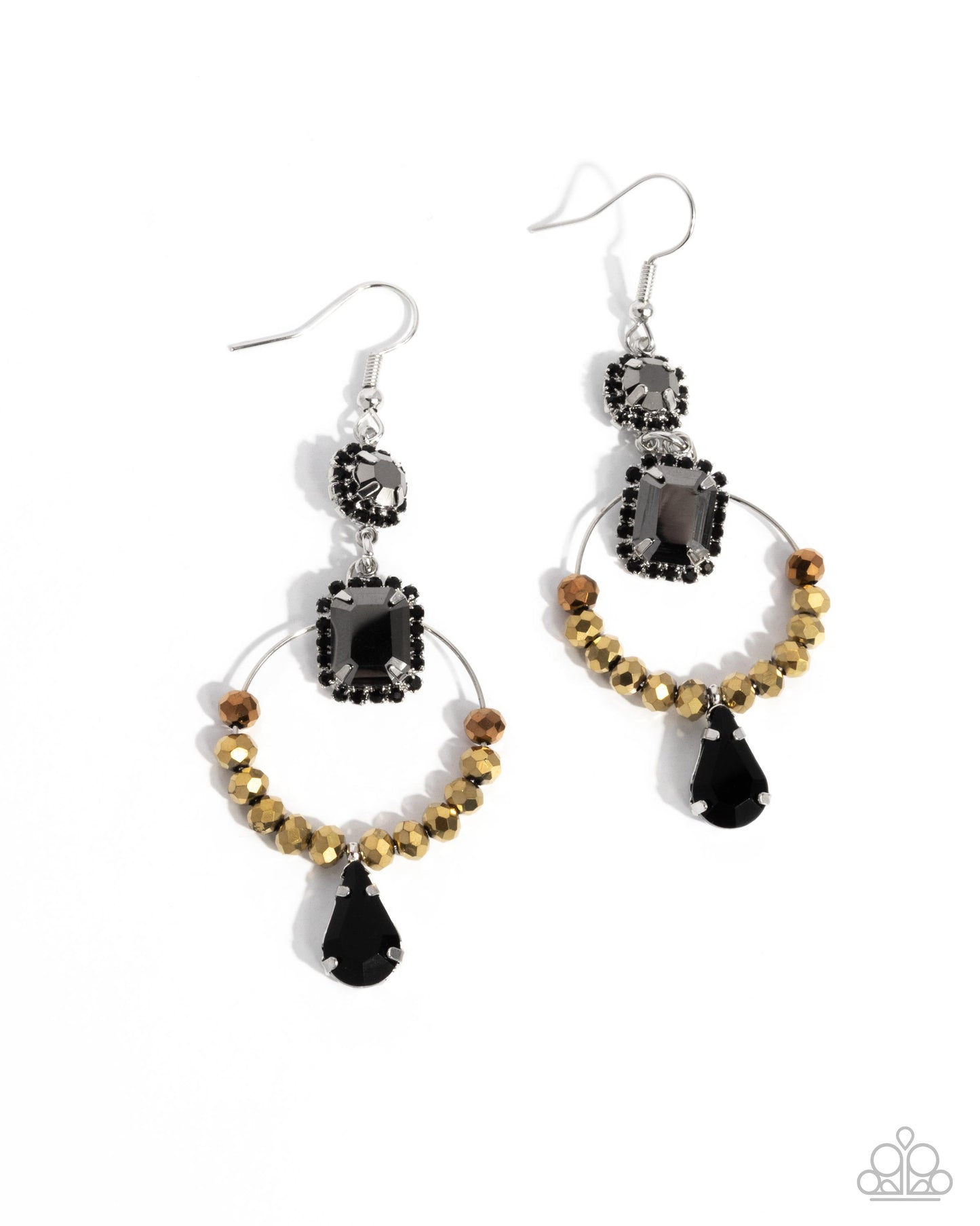 Point Me in the BRIGHT Direction - multi - Paparazzi earrings