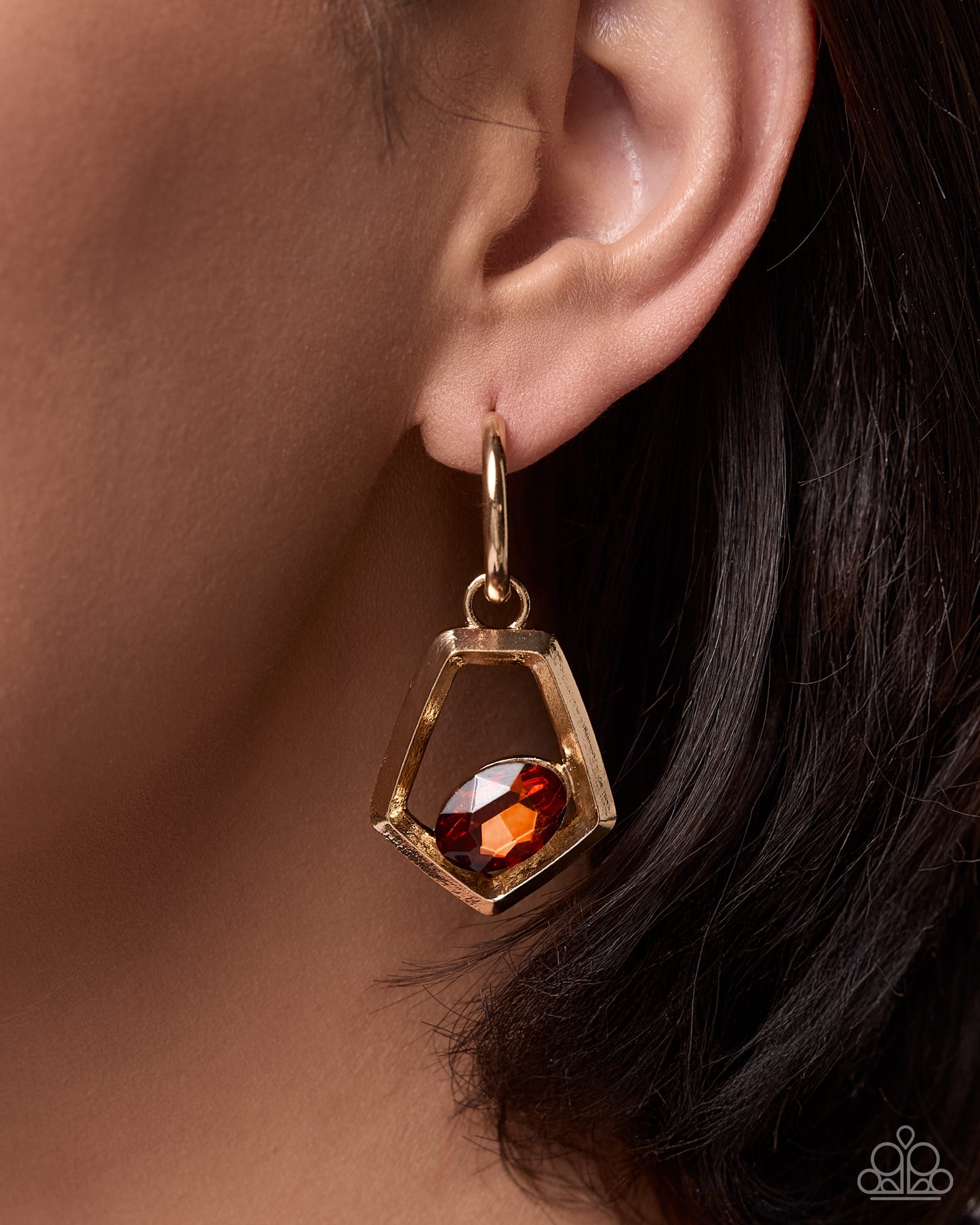Pointed Premise - brown - Paparazzi earring charms
