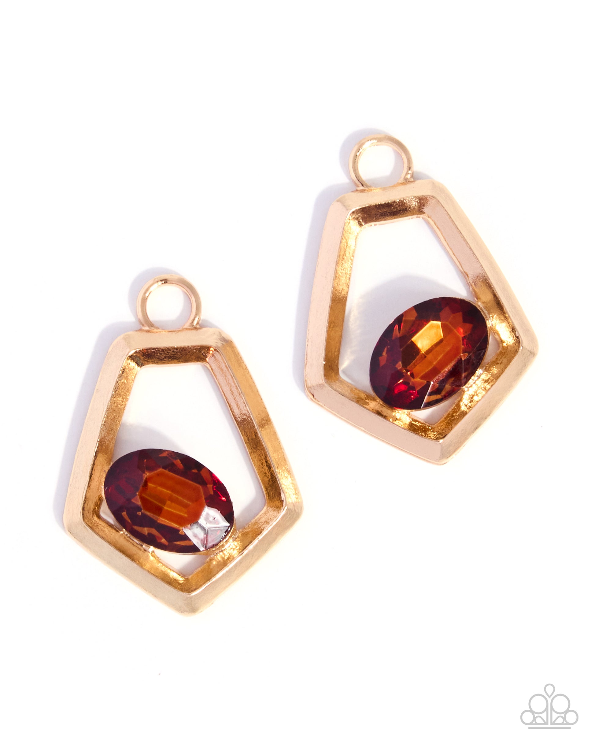 Pointed Premise - brown - Paparazzi earring charms