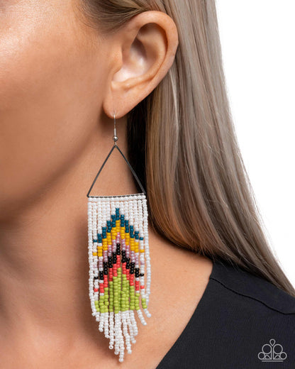 Pointed Promotion - multi - Paparazzi earrings