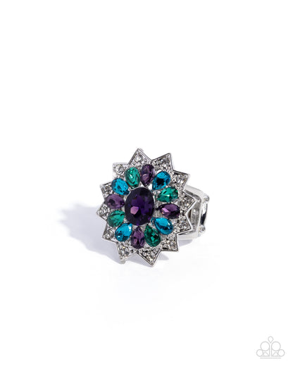 Pointed Prowess - purple - Paparazzi ring