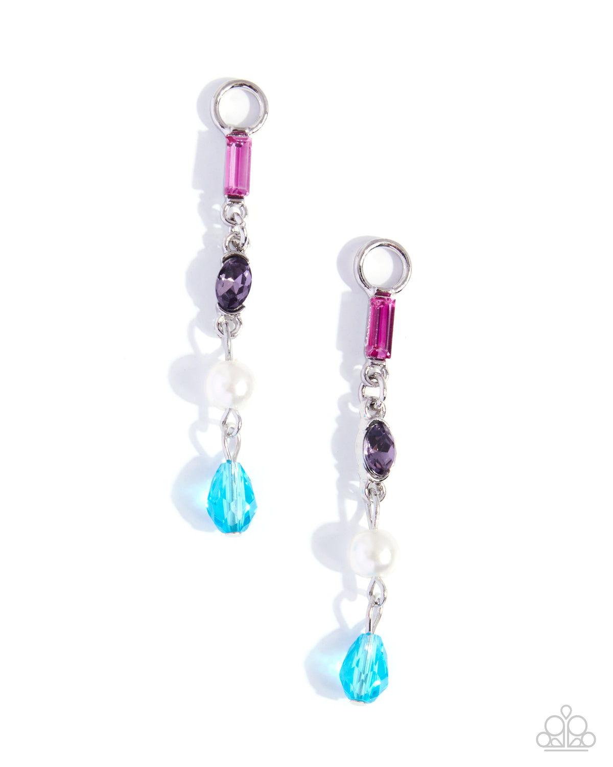 Poised Paradox - multi - Paparazzi earring charms