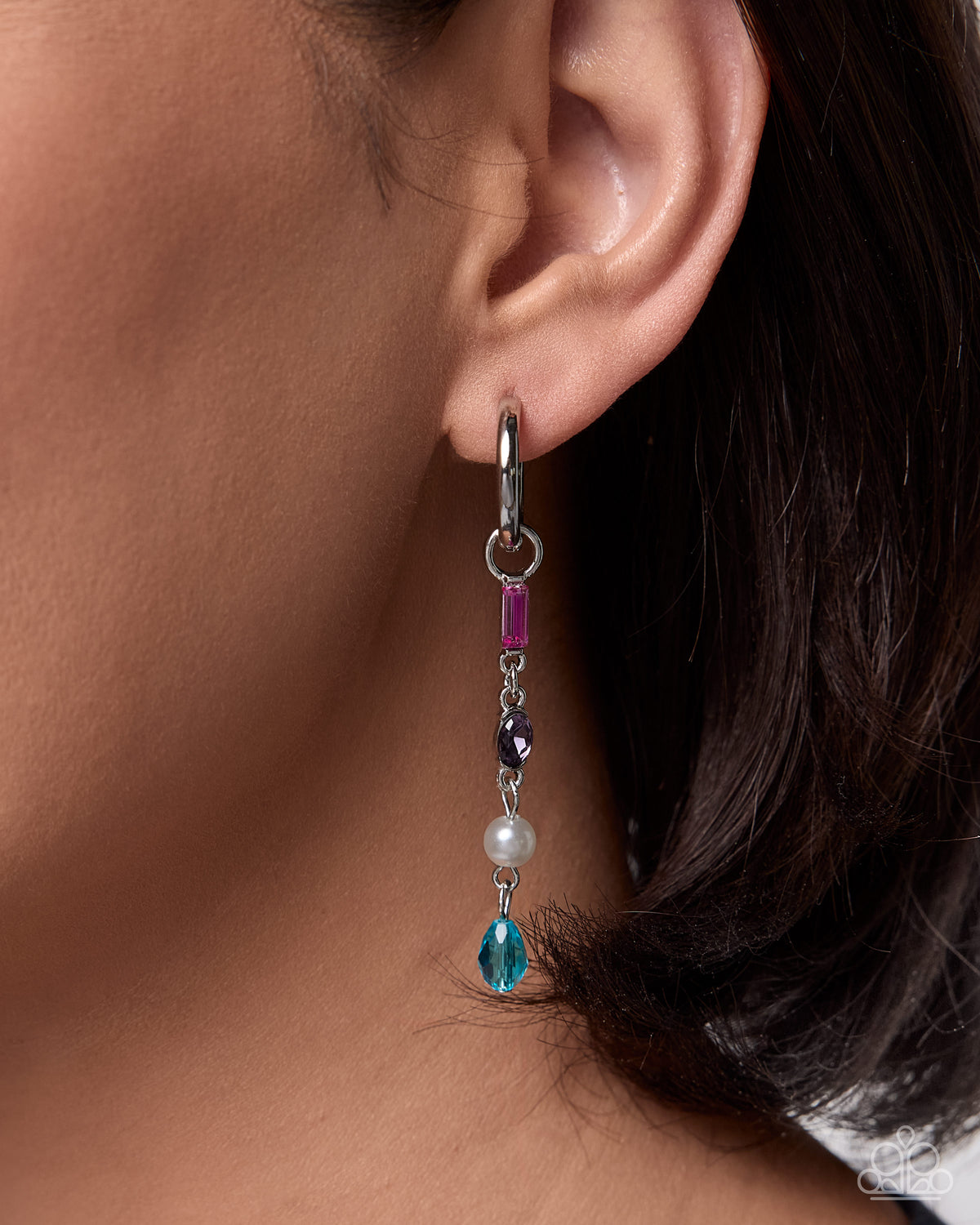 Poised Paradox - multi - Paparazzi earring charms