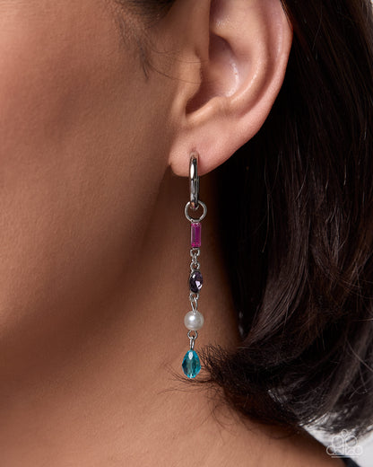 Poised Paradox - multi - Paparazzi earring charms