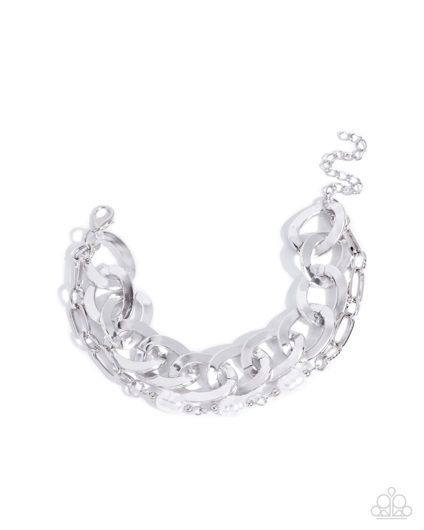 Poised Potential - white - Paparazzi bracelet