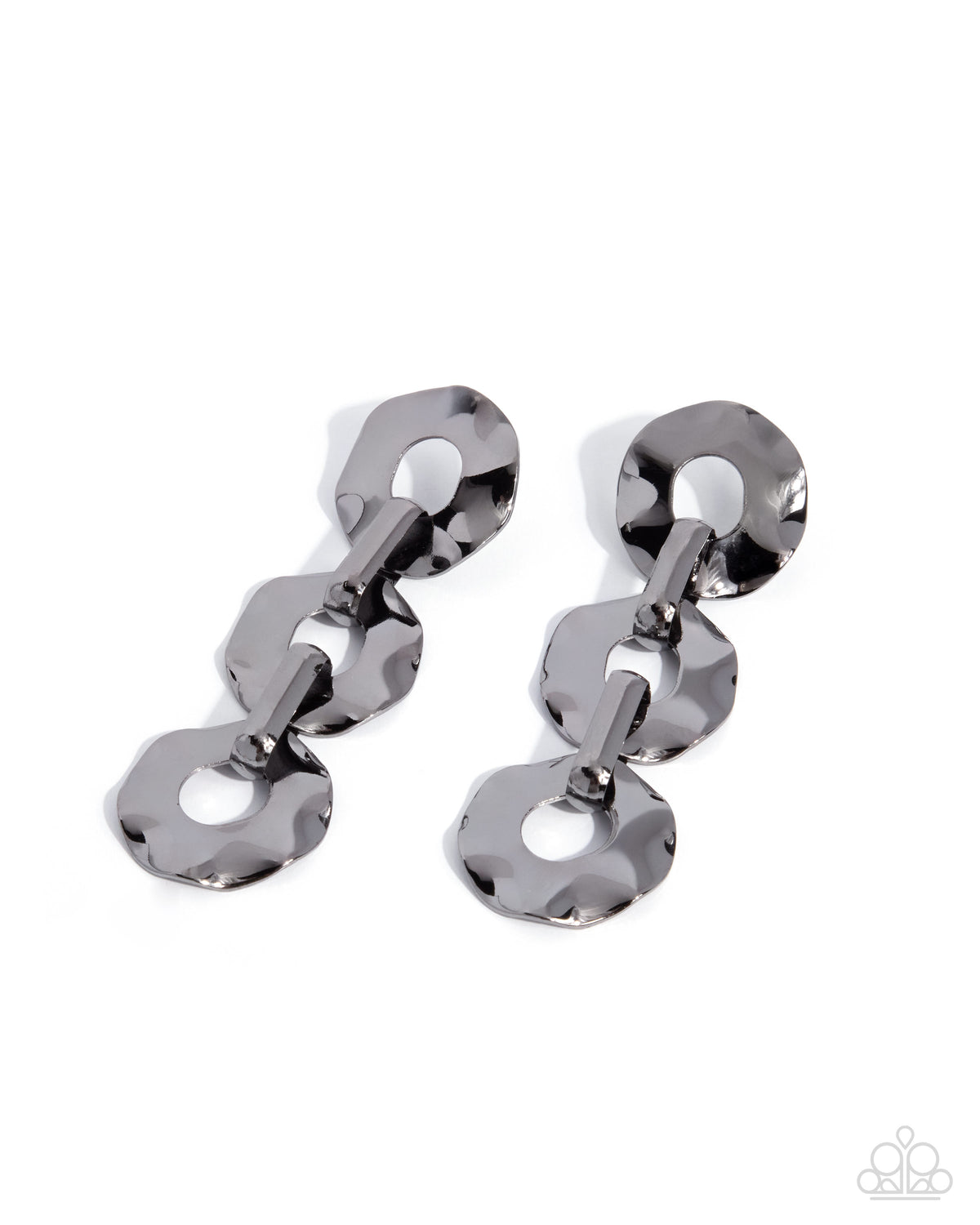 Poised Premiere - black - Paparazzi earrings