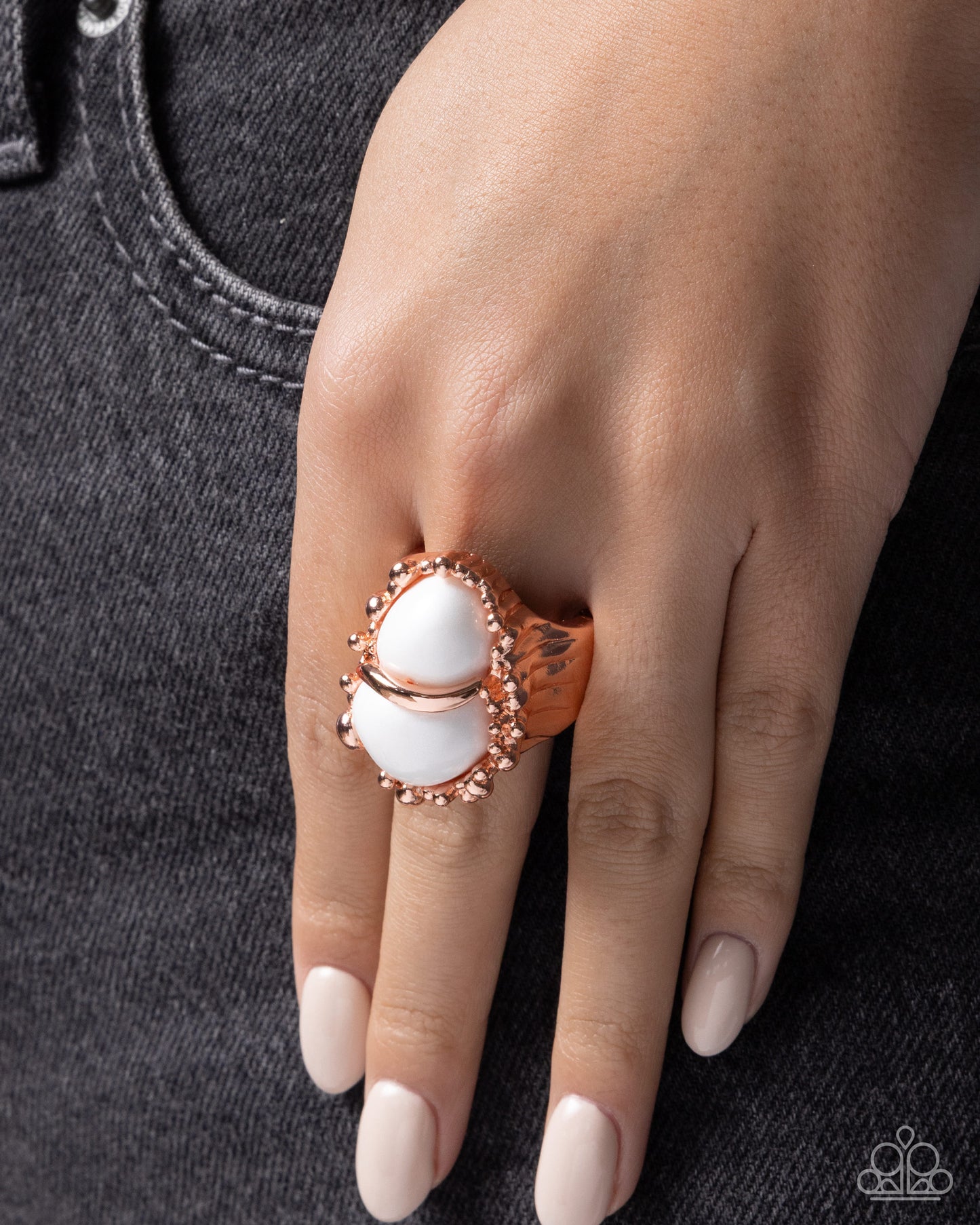 Poised Profession - copper - Paparazzi ring