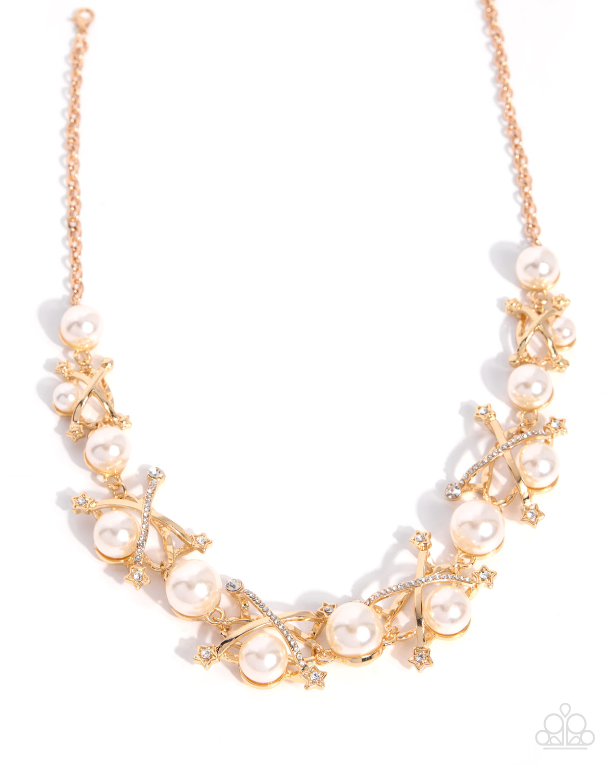 Poised Promenade - gold - Paparazzi necklace