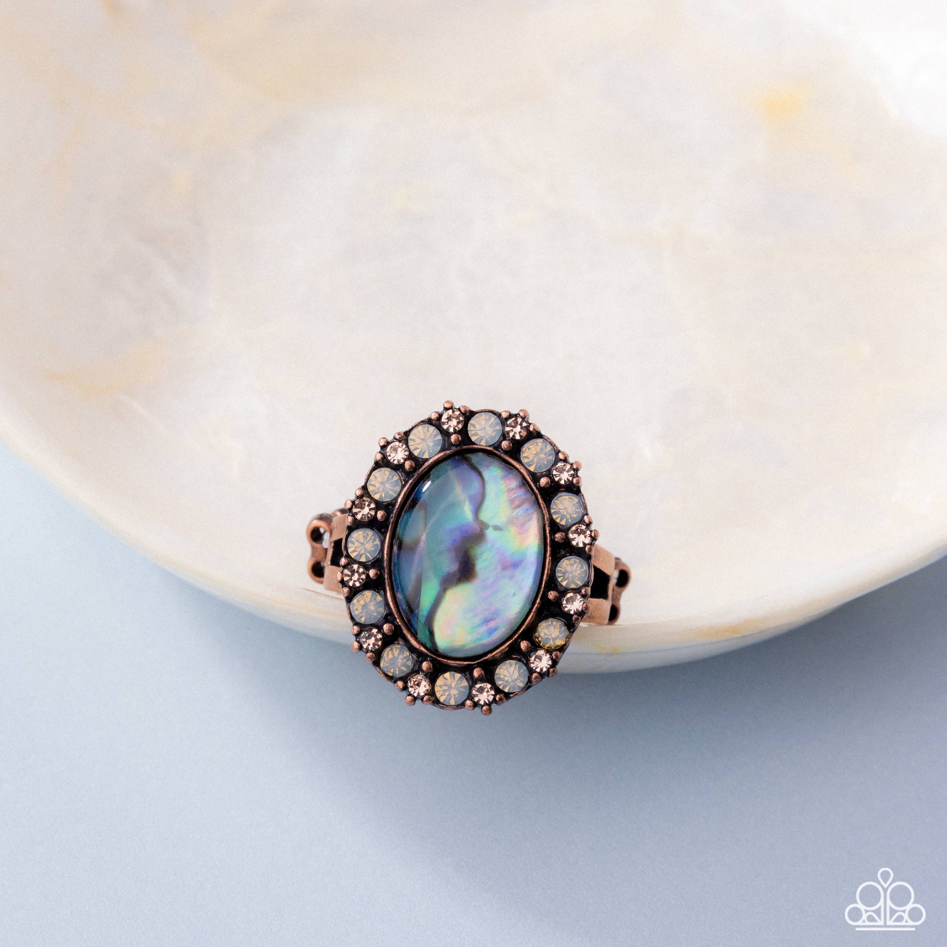 Poised and Perfect - copper - Paparazzi ring
